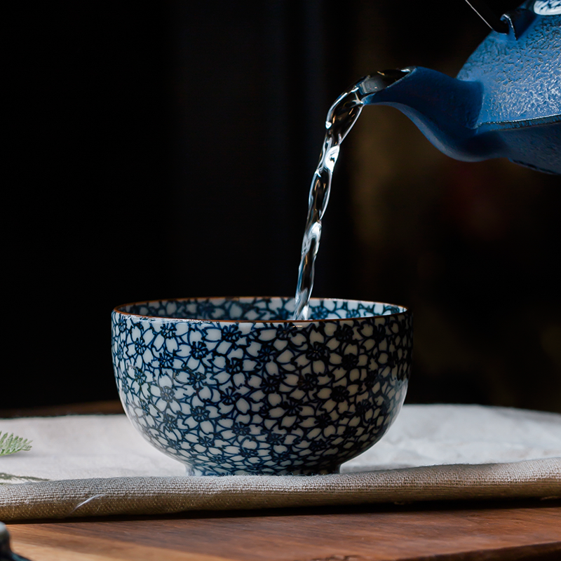 日本原産T.NISHIKAWA Kumo京燒清水燒手工陶瓷茶杯